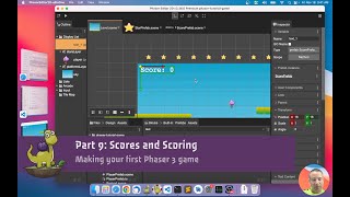 [2022-v3] Part 9: Scores and Scoring - Making your first Phaser game