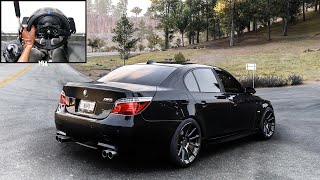 BMW M5 E60 | Forza Horizon 5 | Thrustmaster T300RS Gameplay