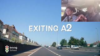 Joining A2 via Slip Road and Exiting A2 via Slip Road (Part 2)