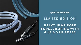 Using Heavy Jump Ropes: Proper Form for the 4 LB & 5 LB Ropes from Crossrope