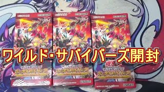 【遊戯王】デッキビルドパック「ワイルド・サバイバーズ」開封！～萌えカードは少ないが良パック～