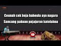 sancang karaoke koplo bajidor nada rendah cewek