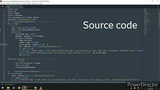 Python QR code based Attendance System with database