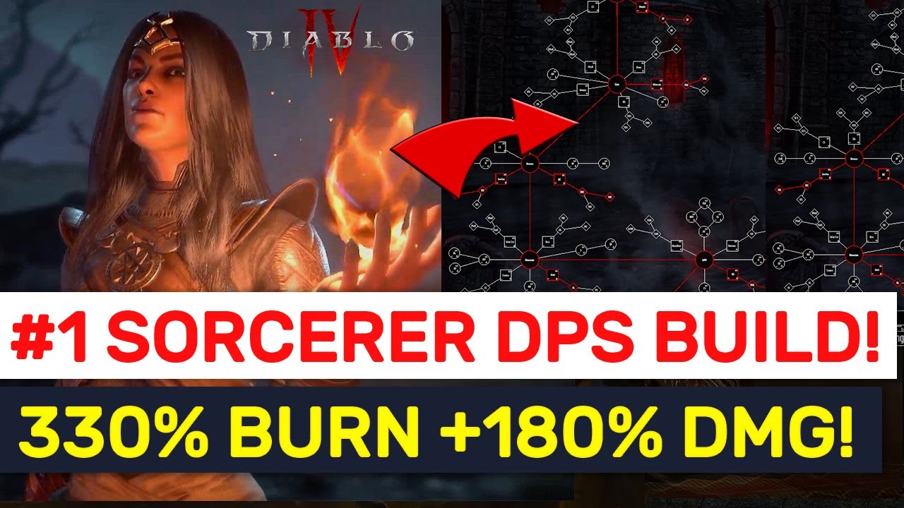 Diablo 4 Sorcerer: Highest DMG Inferno Burn Mage Build! - YouTube