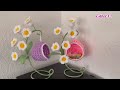 💯Easy Crochet Flower Swing🥰 Crochet Lily of the Valley Swing Step by Step🌸🌻