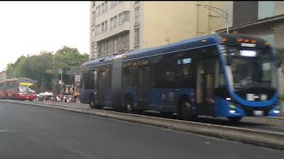 Trolebús y Metrobús CDMX