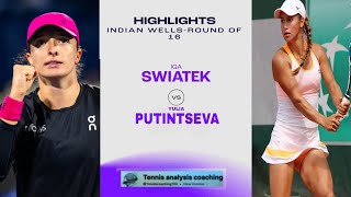 Thrilling Highlights: Iga Swiatek vs Yulia Putintseva