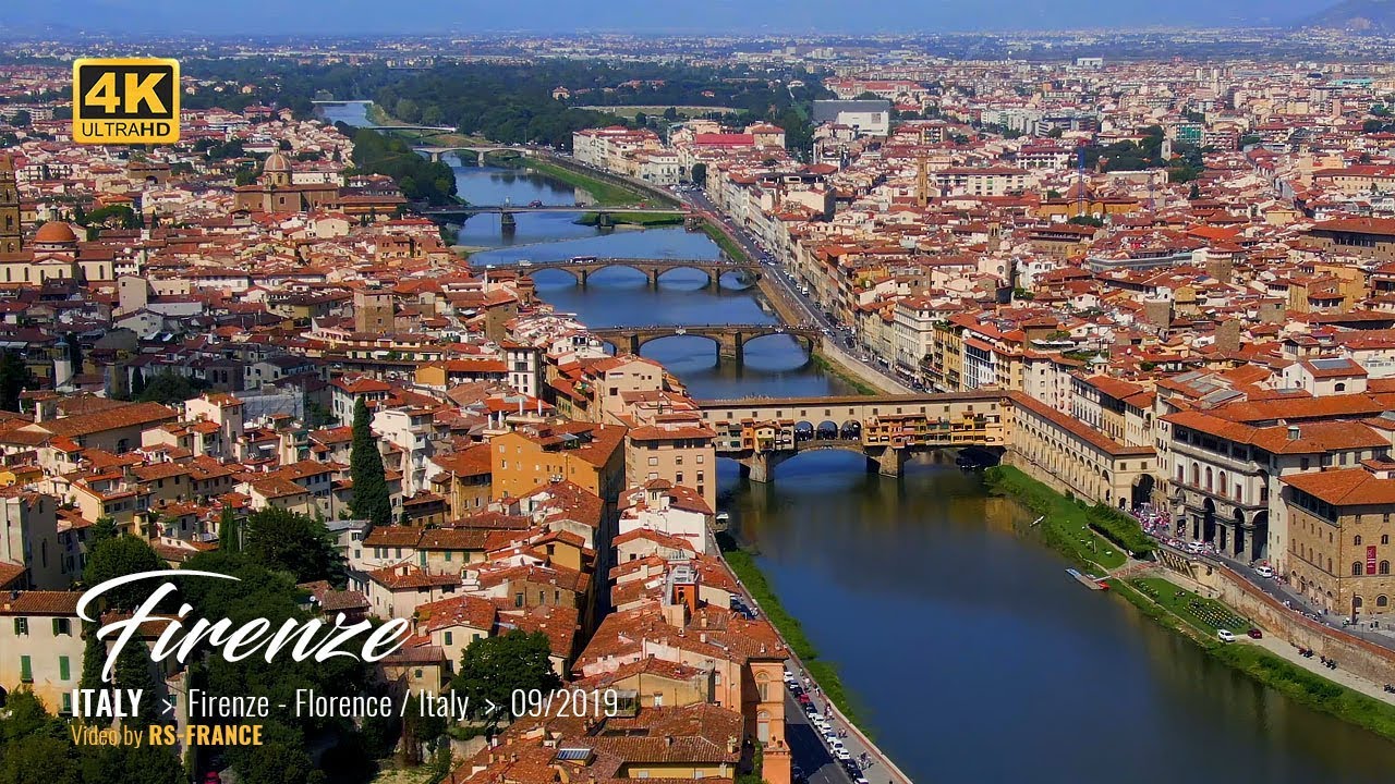 4K - Firenze - Florence / Italy - YouTube