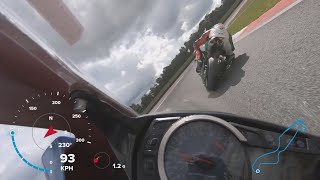 Overtaking 19 riders in 2 laps on Suzuki GSX-R1000 L1 at Assen