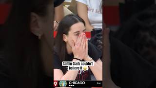 Caitlin Clark Was In Shock
