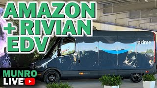 A Look Inside Rivian's Electric Delivery Vehicle (EDV) for Amazon Last Mile Delivery
