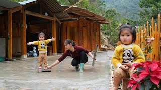 Harvest bamboo shoots and build a beautiful and simple yard