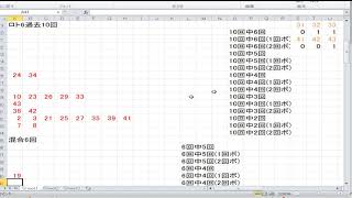 1408回ロト6予想準備