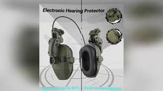 Professional Tactical Electronic Shooting Earmuff Outdoor Hunting Sports Anti-noise Headset Sou