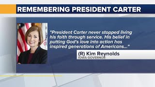 Gov. Reynolds orders flag at half-staff in honor of President Jimmy Carter