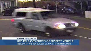 Police release photo of suspect vehicle in deadly hit-and-run