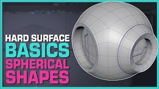 Maya Hard Surface Modeling: Spherical Shapes