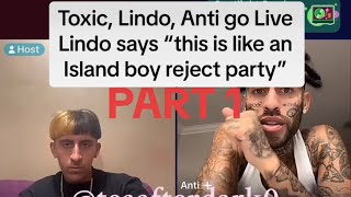 Toxicfairy, Lindo and Anti go LIVE \