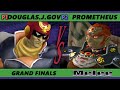 S@X 427 GRAND FINALS - Prometheus (Ganondorf) Vs. Douglas.J.Gov [L] (Captain Falcon) Smash Melee