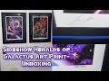 Sideshow Heralds of Galactus Art Print- Unboxing