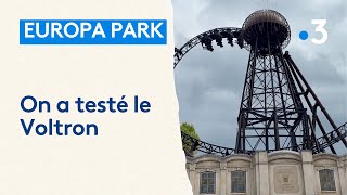 Europa Park : on a testé le Voltron, le nouveau grand huit aux multiples records
