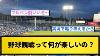 【急募】野球観戦の楽しいところを教えてくれ【反応集】【プロ野球反応集】