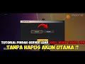 CARA PINDAH SERVER FF TANPA VPN & TANPA HAPUS AKUN UTAMA, DI JAMIN 100% WORK ‼️