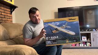 Top race sky eagle tr-c385- unboxing \u0026 initial thoughts( one button stunts)- RC Cincy