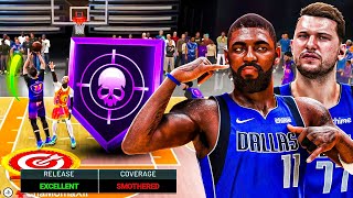 LUKA DONCIC & KYRIE IRVING BUILD are UNSTOPPABLE has REC PLAYER CRYING in NBA 2K24! BEST GUARD BUILD