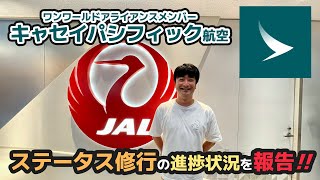 キャセイのステータス修行進捗状況のご報告