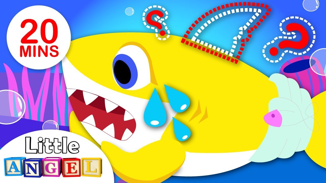 Baby Shark: Where Is My Fin? | Johny Johny Yes Papa |Princess Songs ...