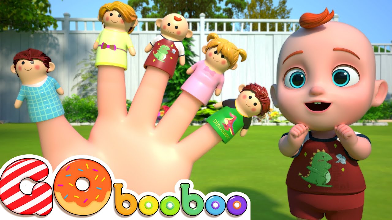 The Finger Family Song | Daddy Finger | GoBooBoo Nursery Rhymes & Kids ...