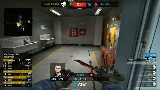 Xyp9x 1v5 Ninja Defuse to close the map