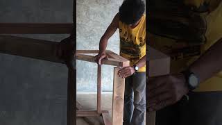 ประกอบคาน ตอกลิ่ม | ชูเกียรติ การช่าง  #diy #woodworking #งานไม้ #งานไม้diy #เก้าอี้ฮ่องเต้