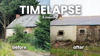 TIMELAPSE - 6 MOIS DE RENOVATION / 6 MONTHS OF RENOVATION