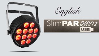 Chauvet SlimPAR Quv12 Demo (In English)