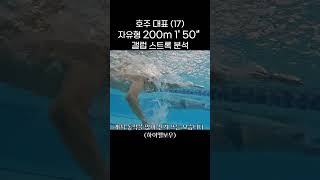 호주에서 만난 수영 잘하는 17살 선수 #swimming #유튜버 #swim #korean #물놀이 #여행 #waterpark #pool#분석 #영법분석 #로핑