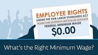 What's the Right Minimum Wage? | 5 Minute Video