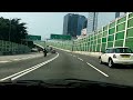 driving on island eastern corridor eastern harbour crossing and kowloon