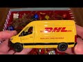 diecast delivery vehicles usps mail truck fedex ups dhl target tractor trailer