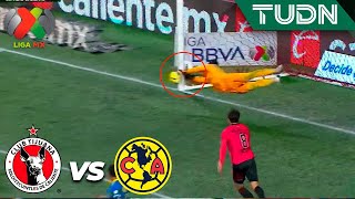 ¡PERO QUÉ ATAJADA, MALAGÓN! Era un gol cantado | Tijuana vs América | Liga Mx - CL2024 J1 | TUDN