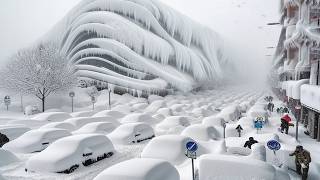 Japan's Tokachi Region Buried Under Record-Breaking Snowfall