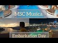 MSC Musica-Embarkation day, Cruise from Athens (Pireus) #msccruises #cruise #embarkation