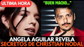 💥 ¡Ángela Aguilar REVELA un momento IMPACTANTE de su primera cita con Christian Nodal! 😱