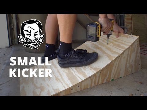 Portable kicker ramp for BMX or MTB Portable kicker ramp for BMX or MTB