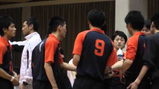 Volleyball 筑波大 vs 法政大 4set 関東大学バレーボール 2013.4.13