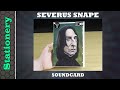 Harry Potter Severus Snape Birthday Card Loudmouth Soundcards (2021) Review