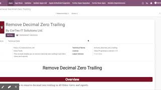 Remove Decimal Zero Trailing