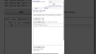 🧮 CodingBat – Python - String2 - 06 xyz_there #codingbat #programminglanguage #pythonforbeginners
