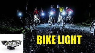 SolarStorm x3 6000LM XML T6  LED Bike Light - Unboxing and Test